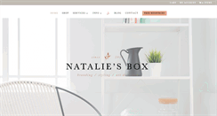 Desktop Screenshot of nataliesbox.com